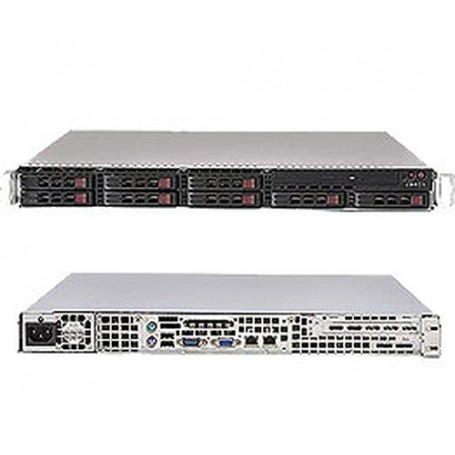 Supermicro SuperServer 1016T-M3FB Intel® X58 Express Socket B (LGA 1366) Rack (1U) Nero (SYS-1016T-M3FB)