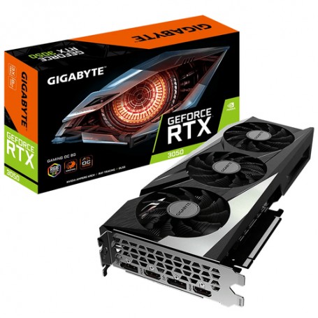 Gigabyte GeForce RTX 3050 GAMING OC 8G NVIDIA 8 GB GDDR6 (GV-N3050GAMING OC-8GD)