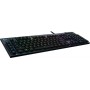 Logitech G G815 LIGHTSYNC RGB Mechanical Gaming Keyboard – GL Clicky tastiera USB AZERTY Francese Carbonio (920-009089)