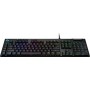 Logitech G G815 LIGHTSYNC RGB Mechanical Gaming Keyboard – GL Clicky tastiera USB AZERTY Francese Carbonio (920-009089)