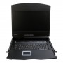 LogiLink LC902US console a rack 47 cm (18.5") 1366 x 768 Pixel Metallo Nero 1U (LC902US)