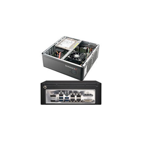 Supermicro SuperServer 1019S-MP Nero Intel CM236 BGA 1440 E3-1515MV5 2,8 GHz (SYS-1019S-MP)