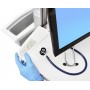 Ergotron SV42-6302-C carrello e supporto multimediale Bianco PC Carrello multimediale (SV42-6302-C)