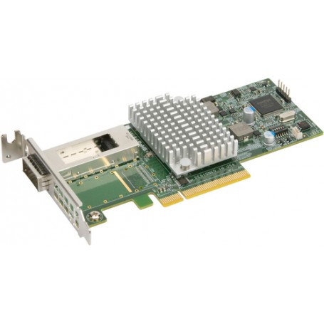 Supermicro AOC-S40G-I1Q-O scheda di rete e adattatore Interno Fibra 40000 Mbit/s (AOC-S40G-I1Q-O)