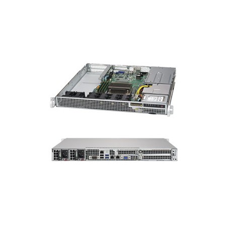 Supermicro SuperServer 1019S-WR LGA 1151 (Presa H4) Rack (1U) Nero (SYS-1019S-WR)