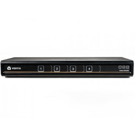 Vertiv Avocent SC840D-202 switch per keyboard-video-mouse (kvm) Montaggio rack Nero (SC840D-202)