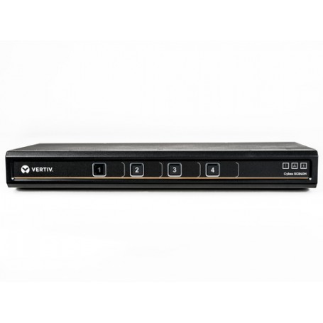 Vertiv Avocent SC840H-202 switch per keyboard-video-mouse (kvm) Montaggio rack Nero (SC840H-202)