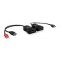 ADDER ALDV100P moltiplicatore AV Trasmettitore e ricevitore AV Nero (ALDV100P)