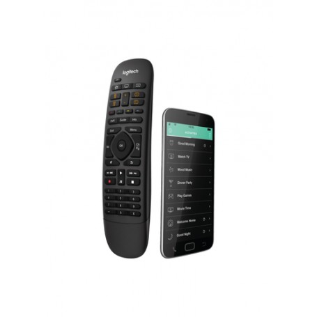Logitech Harmony® Companion telecomando IR Wireless/Wi-Fi Audio, Cavo, DVR, Console da gioco, Sistema Home cinema, (915-000240)