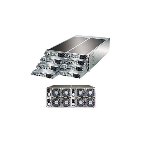 Supermicro SYS-F618R2-FT sistema barebone per server Intel® C612 LGA 2011 (Socket R) Nero (SYS-F618R2-FT+)