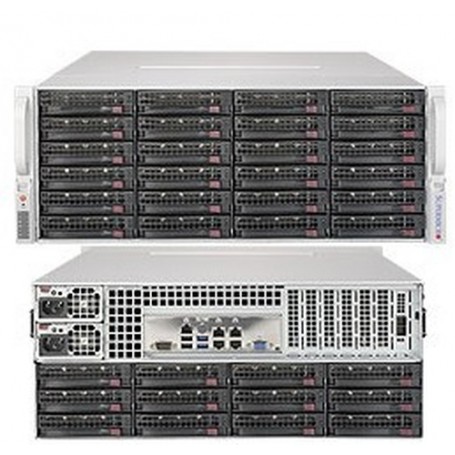 Supermicro SuperServer 6048R-E1CR36N Intel® C612 LGA 2011 (Socket R) Armadio (4U) Nero (SSG-6048R-E1CR36N)