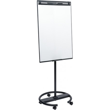 Legamaster ECONOMY Libera installazione 680 x 1050 mm Acciaio Nero, Bianco (7-153200)