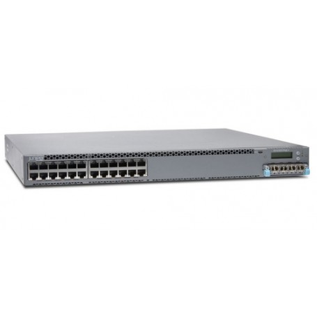 Juniper EX4300-24P switch di rete Gestito Gigabit Ethernet (10/100/1000) Supporto Power over Ethernet (PoE) 1U Grig (EX4300-24P)