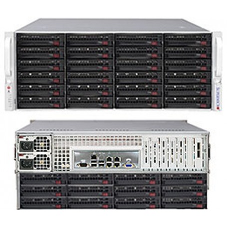 Supermicro SuperServer 6047R-E1R36N Intel® C602 LGA 2011 (Socket R) Armadio (4U) Nero (SSG-6047R-E1R36N)