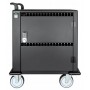 Manhattan 716000 portable device management cart& cabinet Carrello per la gestione dei dispositivi portatili Nero (716000)