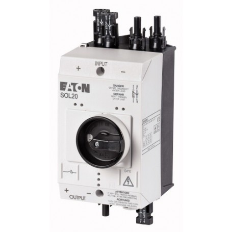 Eaton SOL20/2MC4 interruttore elettrico Interruttore di commutazione 2P Nero, Bianco (120915)