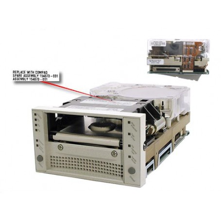 Hewlett Packard Enterprise SP/CQ Drive DLT 8000 40/80GB Int. TL892 lettore di cassetta Interno 40 GB (154873-001)