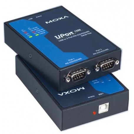Moxa UPort 1250 convertitore/ripetitore/isolatore seriale USB 2.0 RS-232/422/485 (UPORT 1250)