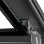 Hagor ScreenOut Pro S 101,6 cm (40") Alluminio (1650)