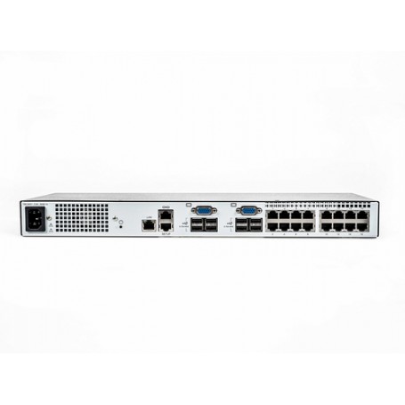 Vertiv Avocent AV3216-201 switch per keyboard-video-mouse (kvm) Montaggio rack Nero (AV3216-201)