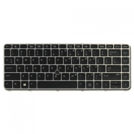 HP Backlit keyboard assembly (Belgium) Tastiera (836308-A41)
