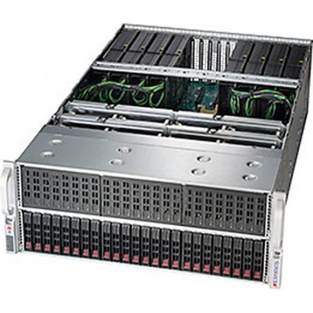 Supermicro SuperServer 4028GR-TRT2 Intel® C612 LGA 2011 (Socket R) Armadio (4U) Nero (SYS-4028GR-TRT2)