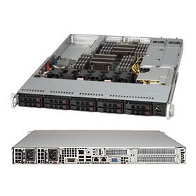 Supermicro SuperChassis 116TQ-R706WB Supporto Nero, Grigio (CSE-116TQ-R706WB)