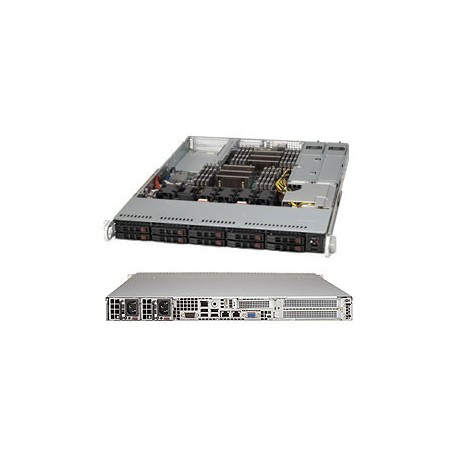 Supermicro SuperChassis 116TQ-R706WB Supporto Nero, Grigio (CSE-116TQ-R706WB)