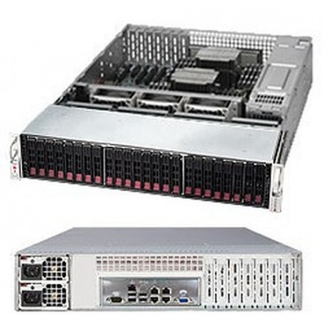 Supermicro SuperServer 6028R-E1CR12N Intel® C612 LGA 2011 (Socket R) Armadio (2U) Nero (SSG-6028R-E1CR12N)