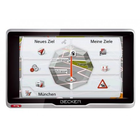 Becker active.5 CE LMU navigatore Palmare/Fisso 12,7 cm (5") Touch screen 200 g Nero, Argento (1501820000)