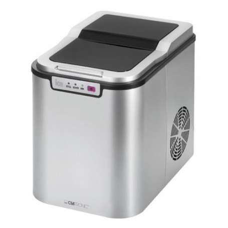 Clatronic EWB 3526 Macchina per la produzione di cubetti di ghiaccio integrata/indipendente 15 kg/24h 150 W Argento (261712)