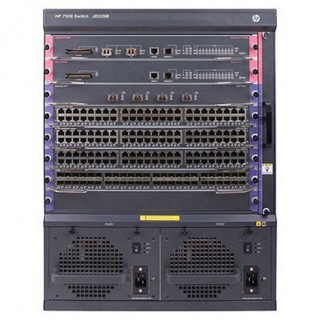 Hewlett Packard Enterprise 7506 Gestito Supporto Power over Ethernet (PoE) Nero (JG508A)