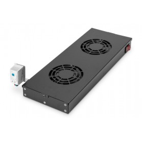 Digitus DN-19 FAN-2-HO-SW porta accessori Pannello per ventola (DN-19 FAN-2-HO-SW)