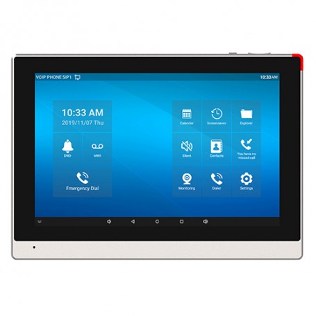 Fanvil I56A sistema per video-citofono 25,6 cm (10.1") Nero, Argento (I56A)