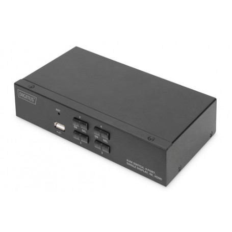 Digitus DS-12880 switch per keyboard-video-mouse (kvm) Nero (DS-12880)