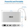 Tripp Lite U442-DOCK1 replicatore di porte e docking station per notebook Cablato USB 3.2 Gen 1 (3.1 Gen 1) Type-C  (U442-DOCK1)