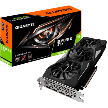 Gigabyte GV-N166SGAMING OC-6GD scheda video NVIDIA GeForce GTX 1660 SUPER 6 GB GDDR6 (GV-N166SGAMING OC-6GD)