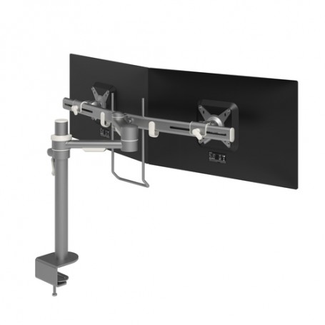 Dataflex 52.602 supporto da tavolo per Tv a schermo piatto 68,6 cm (27") Morsa/Bullone di ancoraggio Argento (52602)