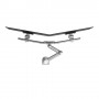 Dataflex 52.602 supporto da tavolo per Tv a schermo piatto 68,6 cm (27") Morsa/Bullone di ancoraggio Argento (52602)