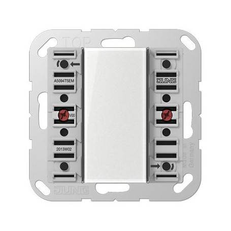 JUNG A 5094 TSEM interruttore elettrico Interruttore a pulsante Bianco (A5094TSEM)