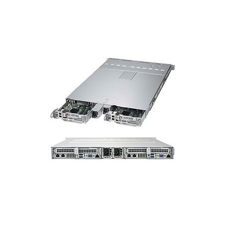Supermicro SYS-1029TP-DTR sistema barebone per server Intel® C621 LGA 3647 (Socket P) Rack (1U) Nero (SYS-1029TP-DTR)