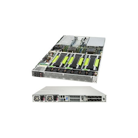 Supermicro SuperServer 1029GQ-TNRT Intel® C621 LGA 3647 (Socket P) Rack (1U) Nero (SYS-1029GQ-TNRT)