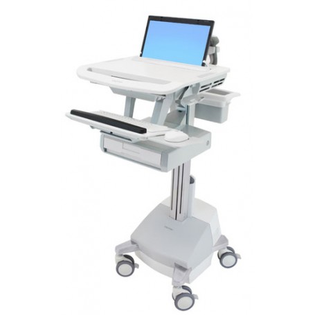 Ergotron SV44-1111-C carrello e supporto multimediale Alluminio, Grigio, Bianco Computer portatile Carrello multim (SV44-1111-C)
