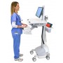 Ergotron SV42-6301-C carrello e supporto multimediale Alluminio, Grigio, Bianco Pannello piatto Carrello multimedi (SV42-6301-C)