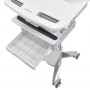 Ergotron SV44-1141-C carrello e supporto multimediale Alluminio, Grigio, Bianco Computer portatile Carrello multim (SV44-1141-C)