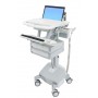 Ergotron SV44-1142-C carrello e supporto multimediale Alluminio, Grigio, Bianco Computer portatile Carrello multim (SV44-1142-C)