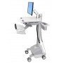 Ergotron SV42-6202-C carrello e supporto multimediale Alluminio, Grigio, Bianco Pannello piatto Carrello multimedi (SV42-6202-C)