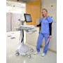Ergotron SV42-6202-C carrello e supporto multimediale Alluminio, Grigio, Bianco Pannello piatto Carrello multimedi (SV42-6202-C)