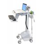Ergotron SV42-6102-C carrello e supporto multimediale Alluminio, Grigio, Bianco Carrello multimediale (SV42-6102-C)