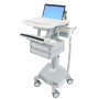 Ergotron SV44-1162 Alluminio, Grigio, Bianco Computer portatile Carrello multimediale (SV44-1162-C)
